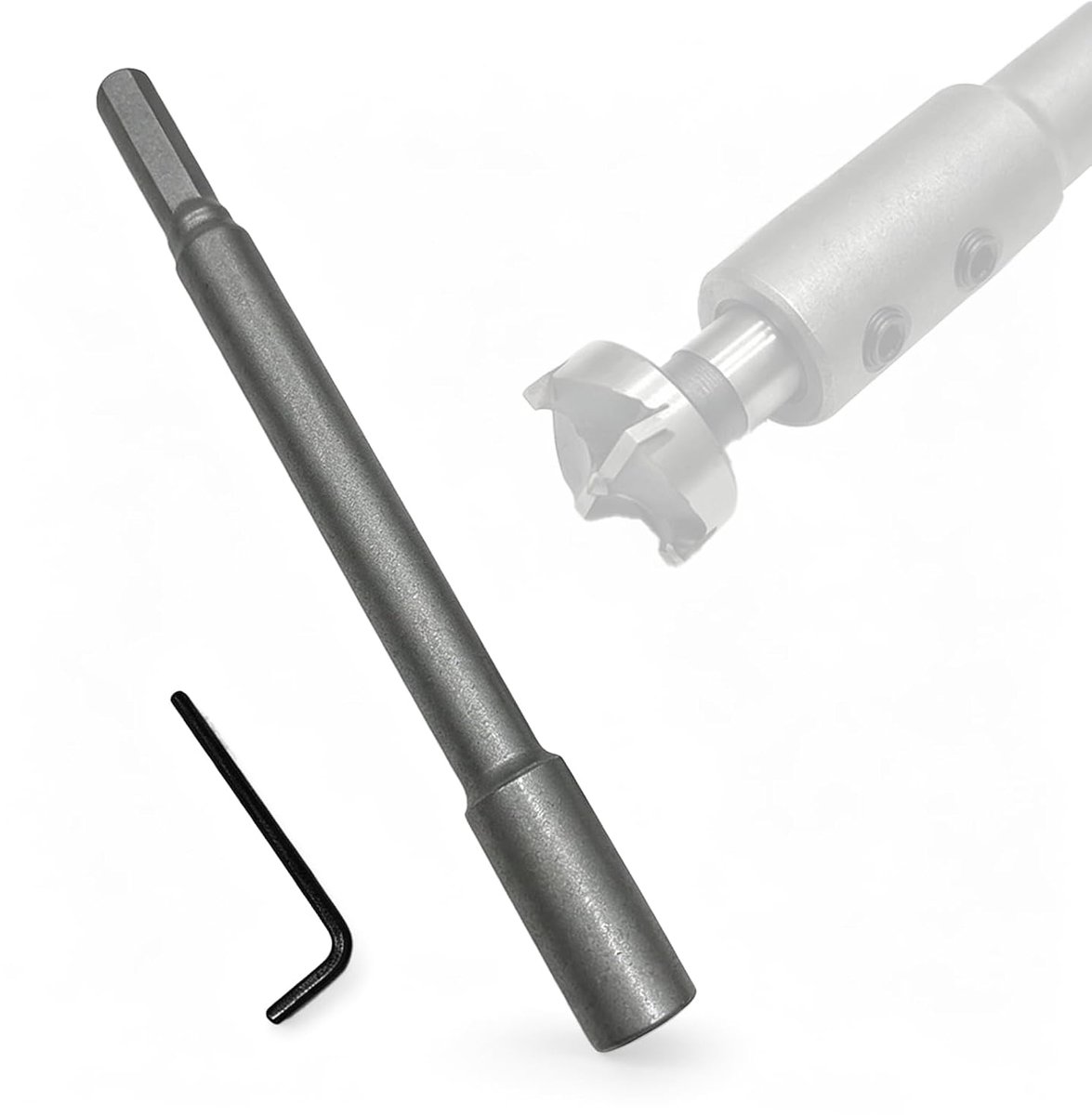 Boorverlenging 170 mm - 3/8 inch schacht - extra lang - ideaal voor diepe doorbraken - ShopVlot