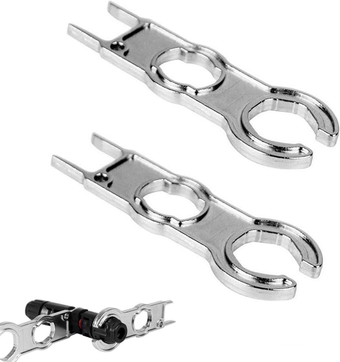 Solar sleutel 2pcs MC4 - duurzame zinklegering - eenvoudig te gebruiken - ideaal voor zonnepanelen - ShopVlot