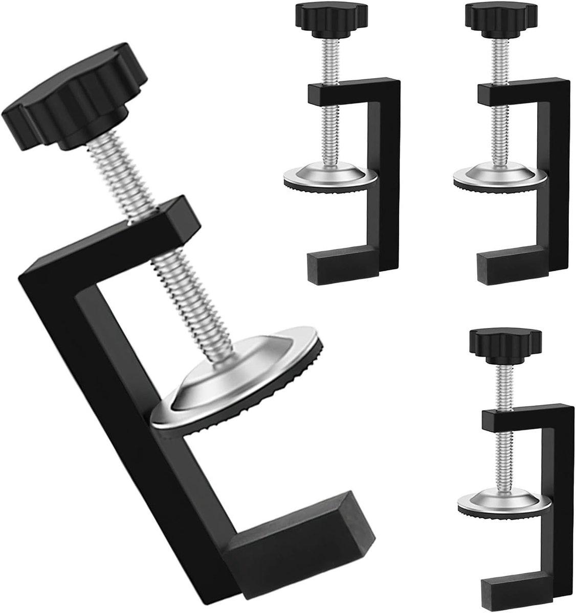 Schoefklemmen 4 Stuks - Verstelbaar 10-57 mm - Aluminium en Staal - Ideaal voor Houtbewerking - ShopVlot