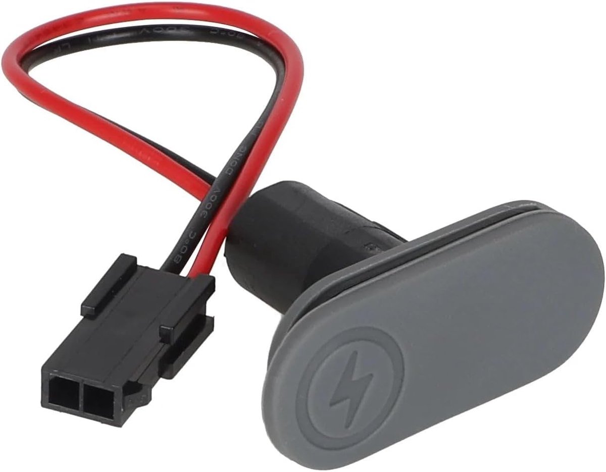 Laadkabelafdekking voor Xiaomi 6 elektrische scooter - Geschikt alternatief - Optimale pasvorm - ShopVlot
