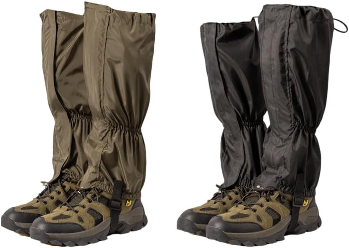 Outdoor beenkappen 2 paar - waterdicht polyester - ademend en winddicht - ideaal voor wandelen - ShopVlot