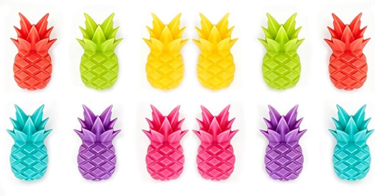 12 stuks glasmerken van siliconen voor cocktail- en wijnglas, praktisch, herbruikbaar, ideaal als plaatskaart - ShopVlot