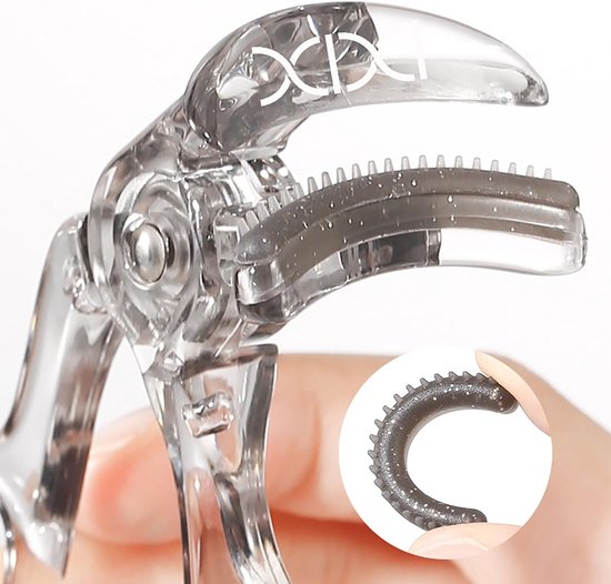 Draagbare wimpertang, zonder lijst, gedeeltelijke wimpertang, 2 stuks, grijs-wit, praktische wimpertang, geschikt voor - ShopVlot — afbeelding 2