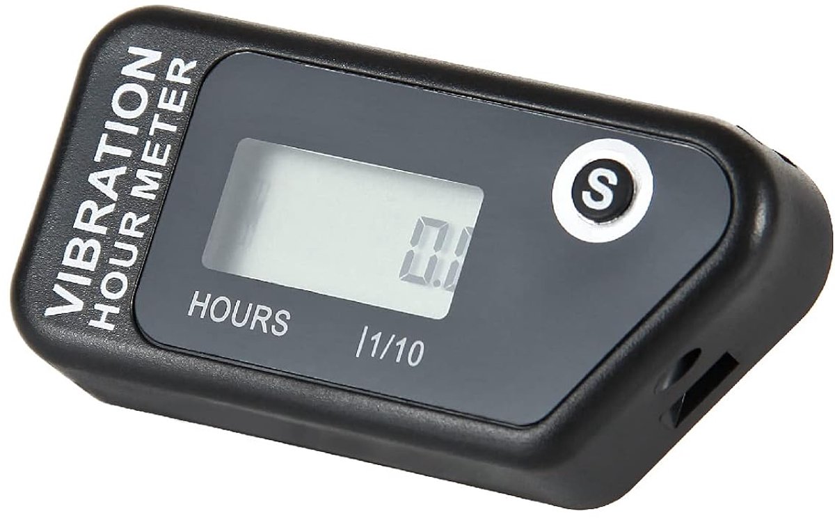 Yooreal Vibration Activated Hour Counter, Maintenance Intervals Reminder for Gas/Diesel Engine Powered Generator - ShopVlot