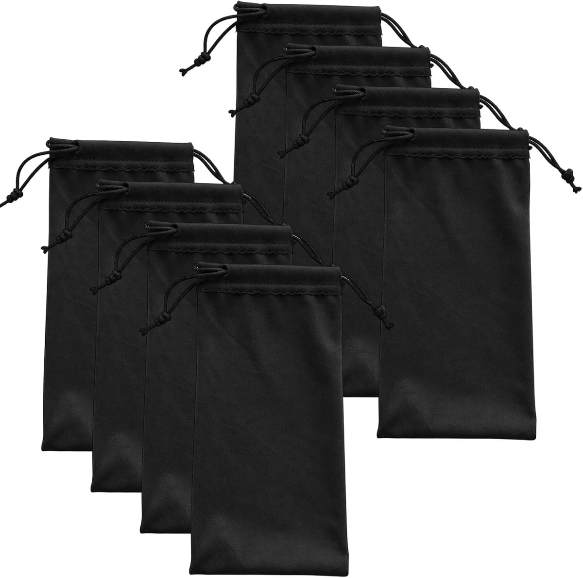 Pack of 8 Glasses Cases, Soft, Glasses Case, Glasses Case, Sunglasses Case, Storage, Used to Protect and Store - ShopVlot