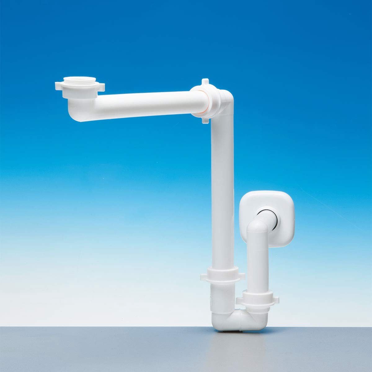 Solidchoice - Ruimtebesparende Sifon voor Badkamer 1 inch