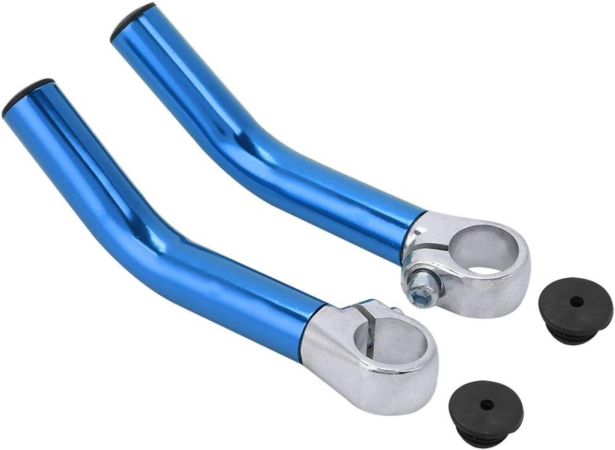 1 paar fietsstuurbalken -einde, aluminiumlegering, mountainbike-stuur, uitbreidingen, fietsstuur, handgrepen - ShopVlot