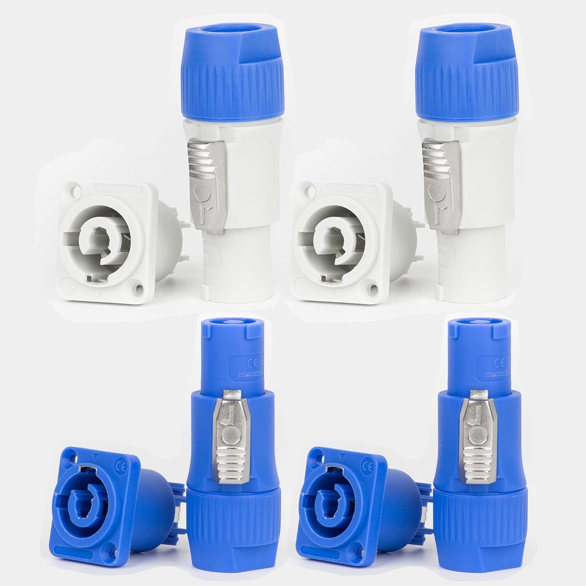 Powercon Connector, 3 Pin AC Powercon Connectors Input and Output - ShopVlot