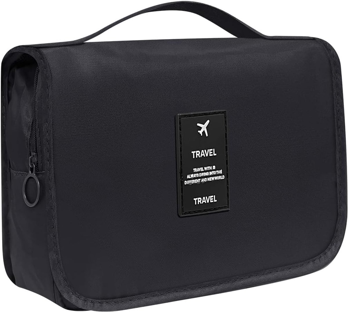 Travel Cosmetic Bag Hanging Cosmetic Bag for Women for Organizing Personal Toiletries, Travel Bathroom Accessories - ShopVlot