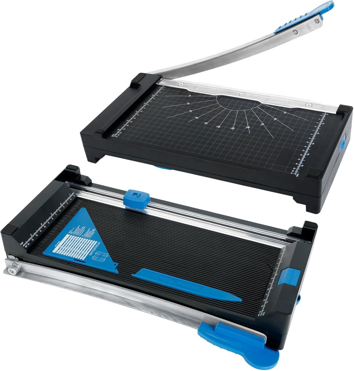 Eagle Double-sided all-in-one paper cutter, including paper guillotine, perforation trimmer, wave trimmer, corner - ShopVlot
