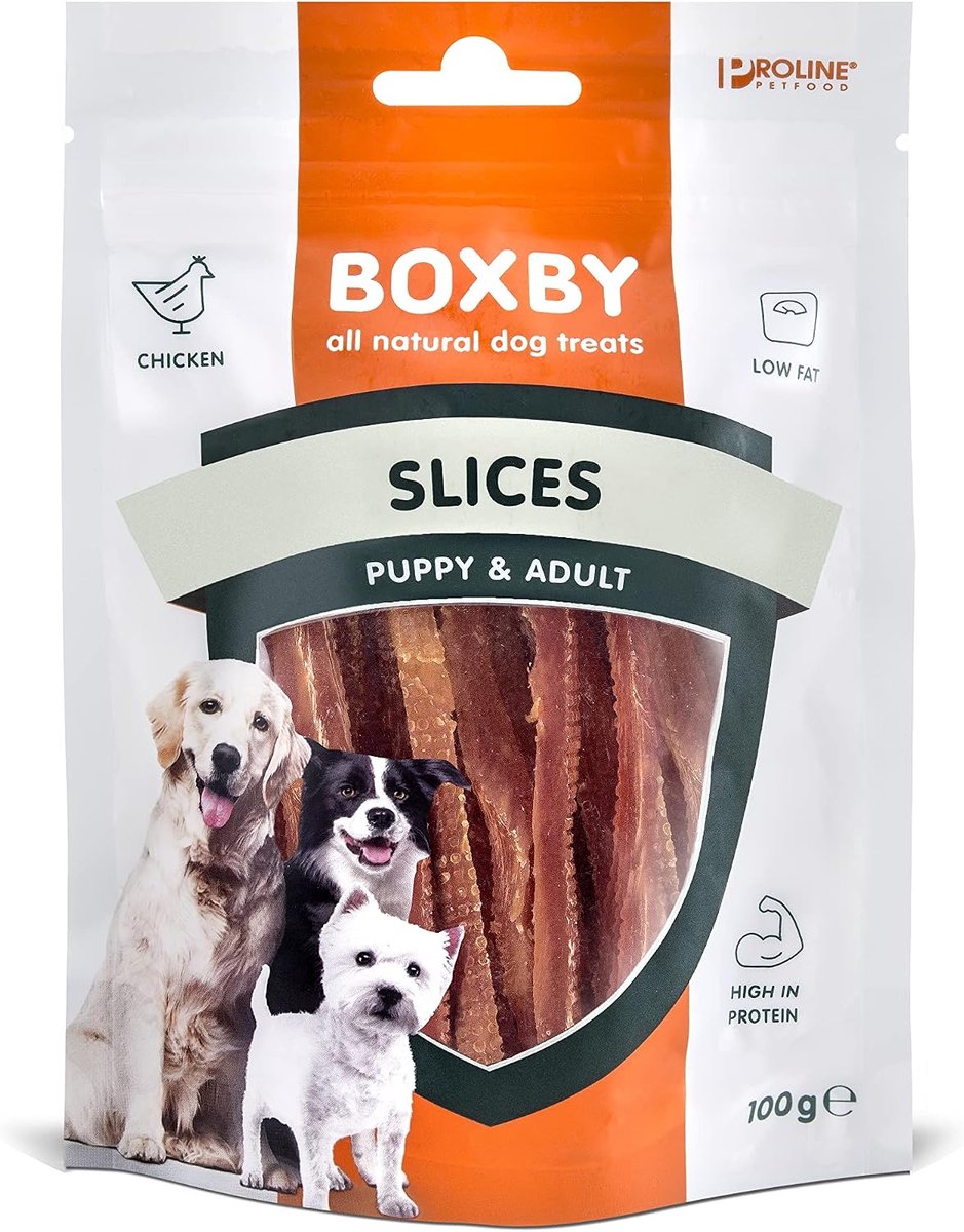 Boxby discs – dried chicken breast 100 g - ShopVlot