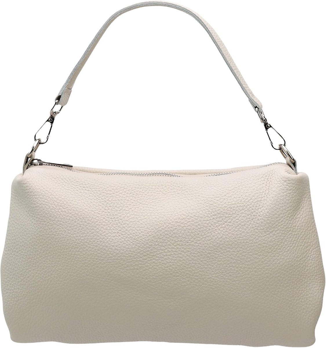 SH Leder Lovelin G393 Genuine Leather Shoulder Bag, Medium Size Evening Bag, Clutch, Crossbody Bag, Messenger Handbag - ShopVlot
