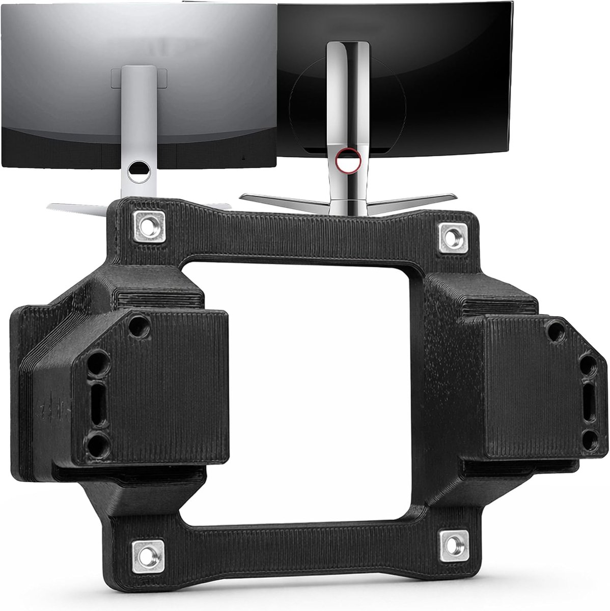 VESA adapter - Monitorbeugel adapter - Monitor ophangen - Specifiek voor BenQ - 75x75mm - Zwart