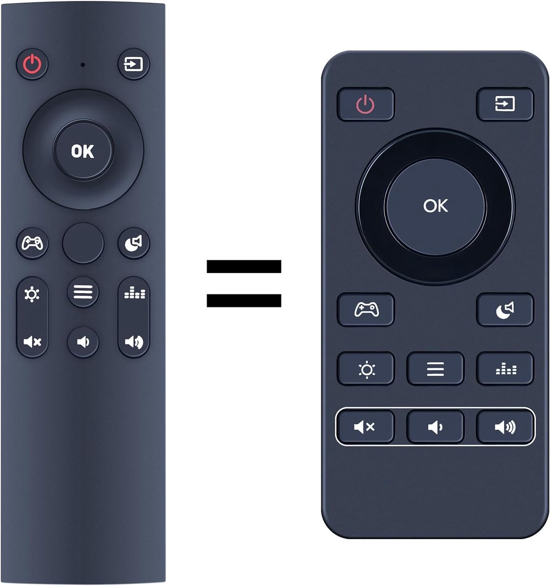 New remote control RC-0015 as replacement for BENQ ew2880U - ShopVlot
