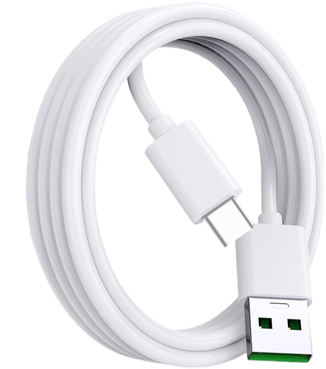Oplaadkabel USB C 65W 5A 2M - Snellaadkabel - Voor OPPO en Realme - Ideaal voor snel opladen - ShopVlot