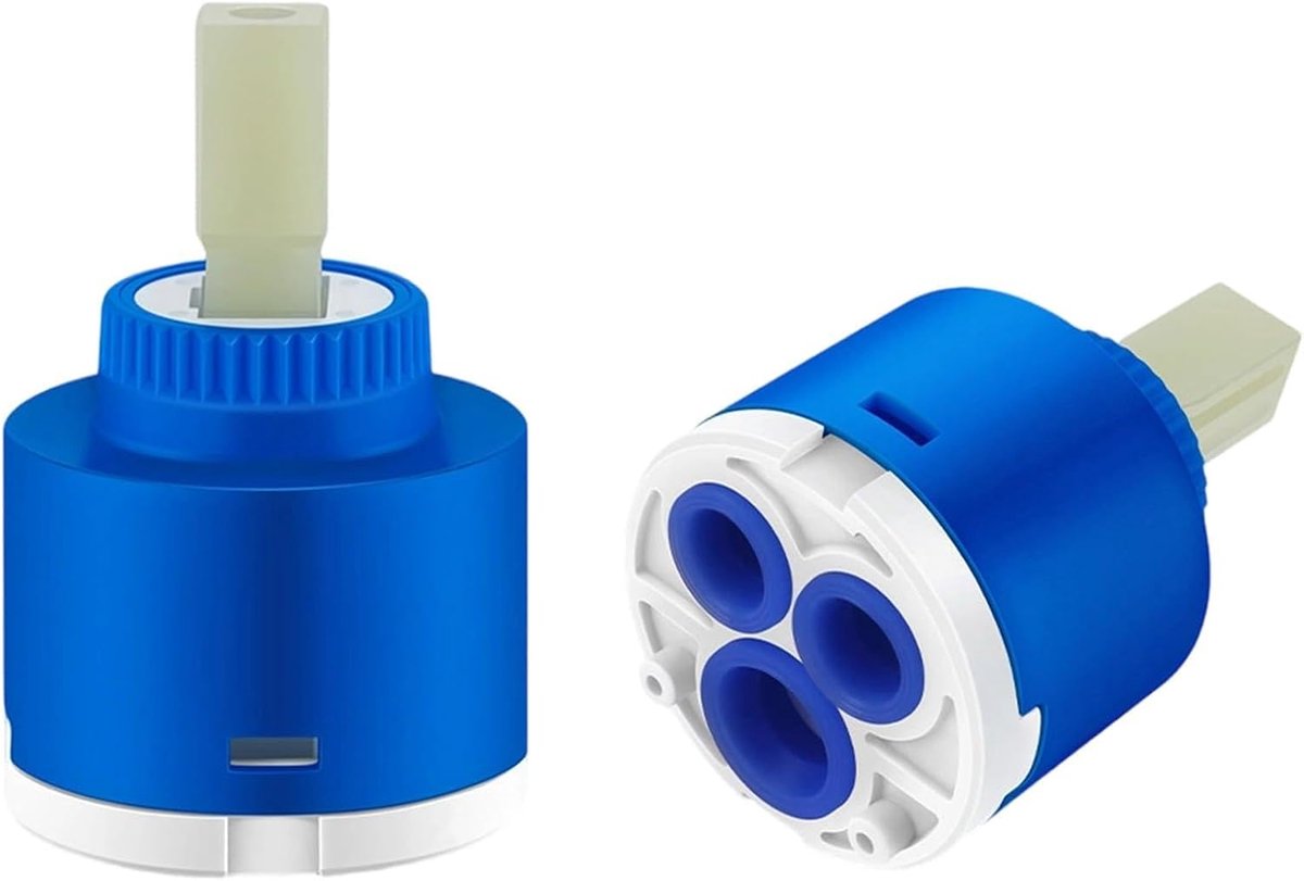 Mengkraan tapcartridges 35 mm - keramische mengklep - vervangingsonderdeel - geschikt voor keuken en badkuip - ShopVlot