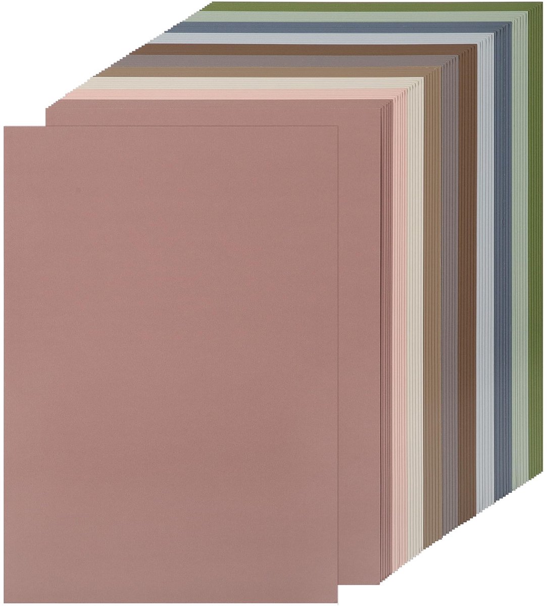 Solidchoice - A4 10 Kleuren Papier voor Creatieve Projecten