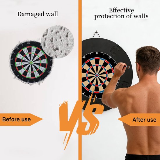 Solidchoice - Set van 5 Dartbord Beschermringen van EVA Foam van Solidchoice — afbeelding 3