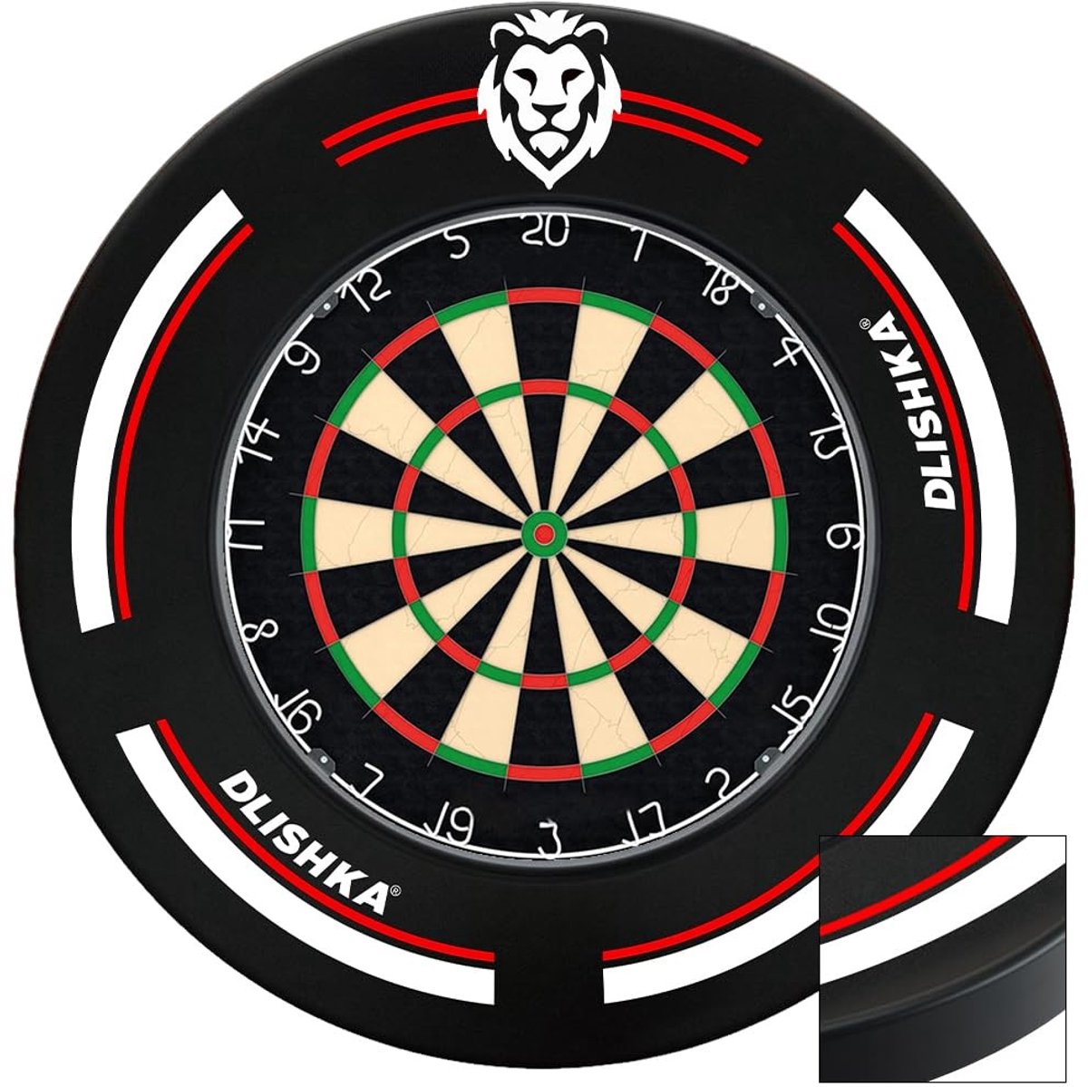 Solidchoice - Dartboard Surround Ring voor Wandbescherming en Mislukte Worpen