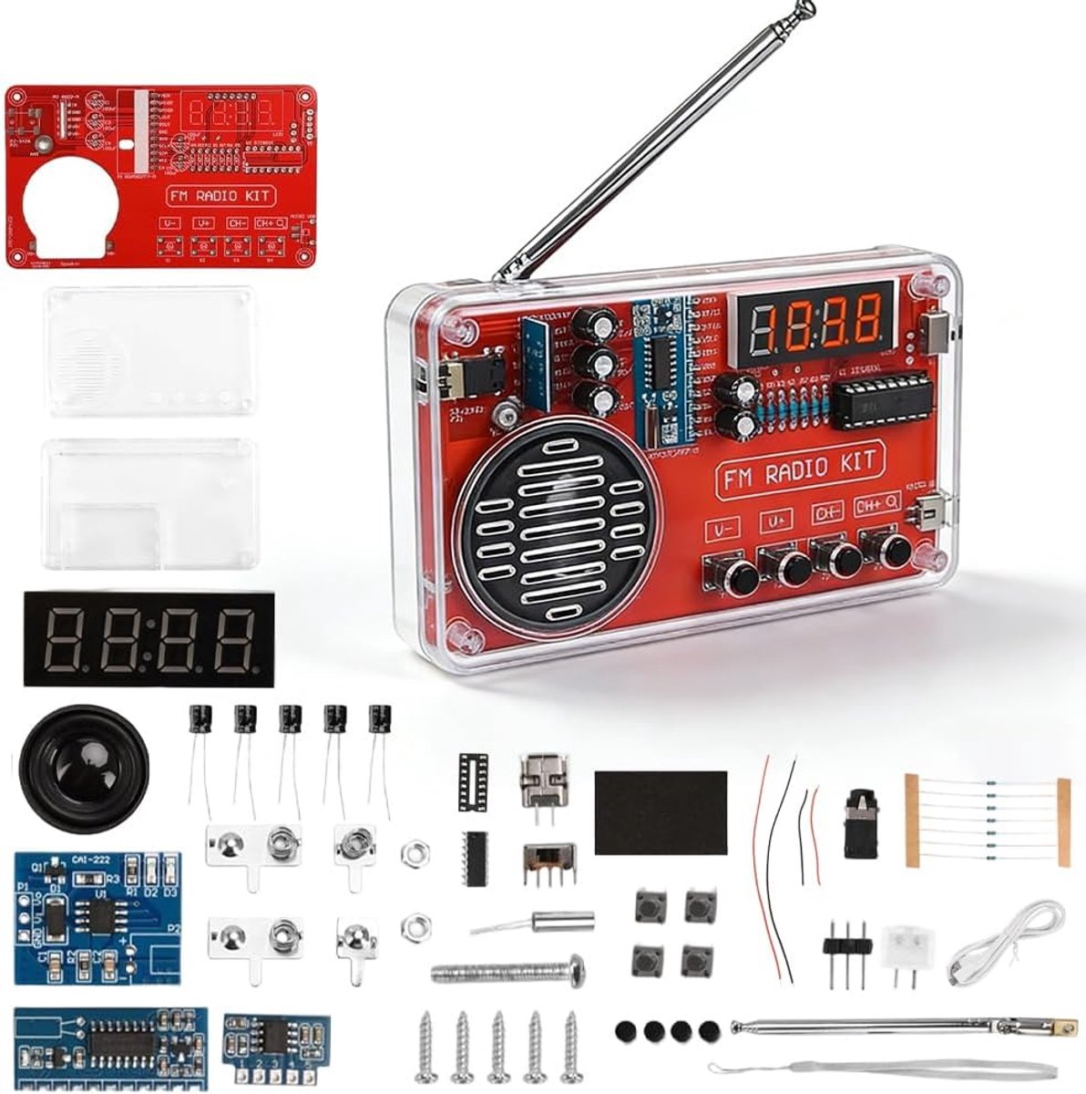 Soldering DIY elektronische kits - digitale radio - HD geluidskwaliteit - geschikt voor zelfbouwprojecten - ShopVlot