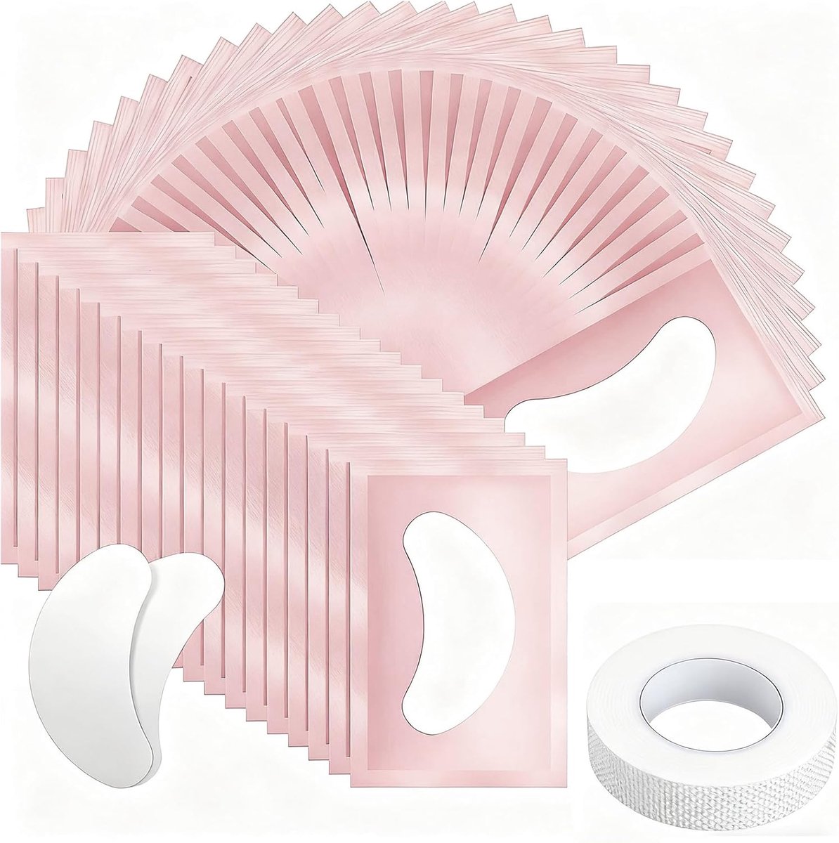 Ooggelpads 50 paar - pluisvrij - professioneel gebruik - optimale hygiëne - ShopVlot