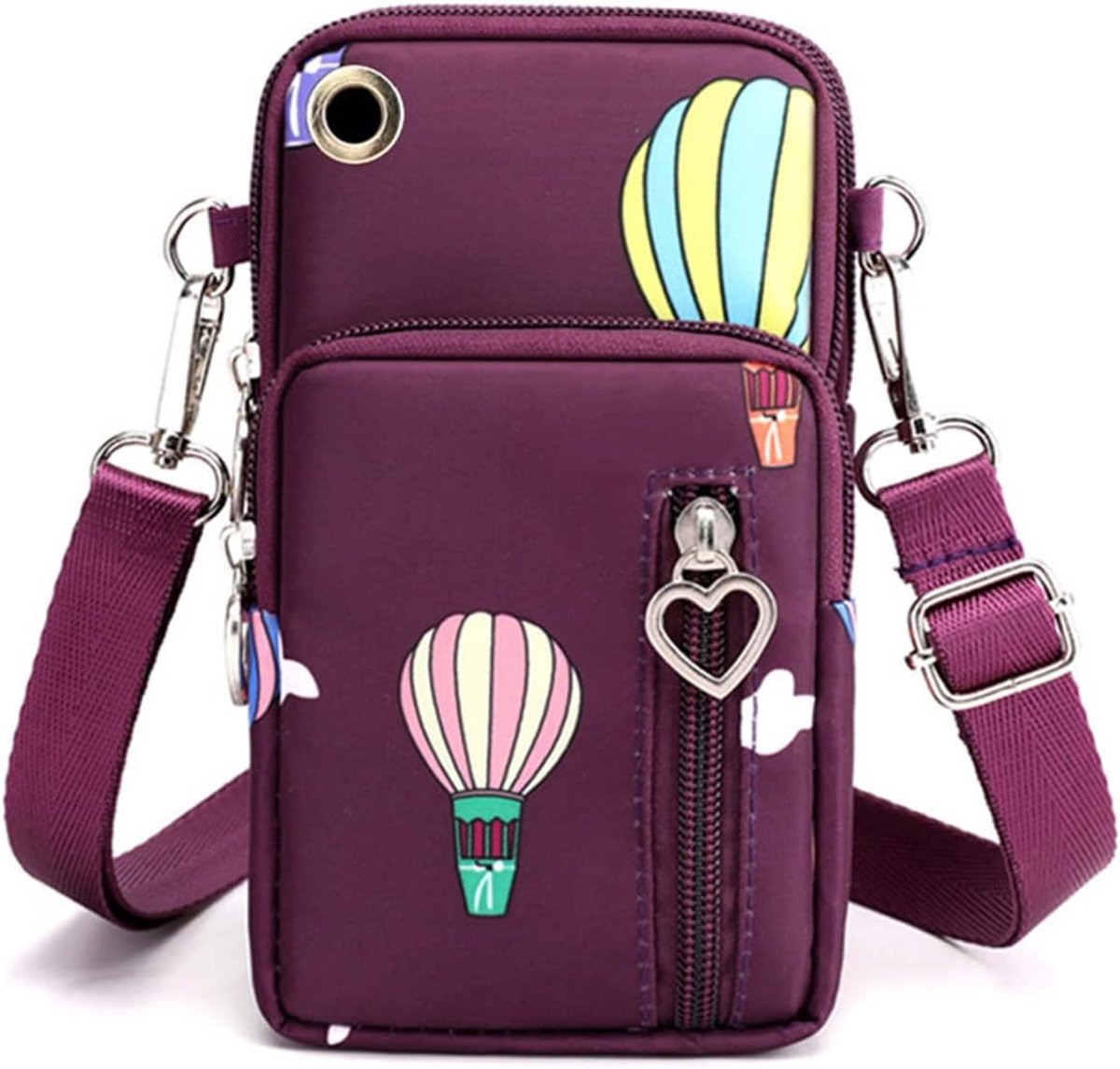 Crossbody tas voor vrouwen - kleine oxford stoffen handtas - trendy schoudertas - ShopVlot