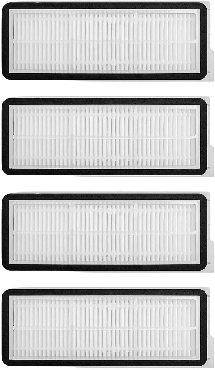 Solidchoice - 4 Stuks HEPA Filters voor Robotstofzuiger