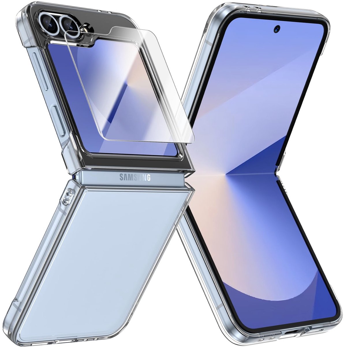 Solidchoice - Ultradunne Hoes voor Samsung Galaxy Z Flip 7 FE