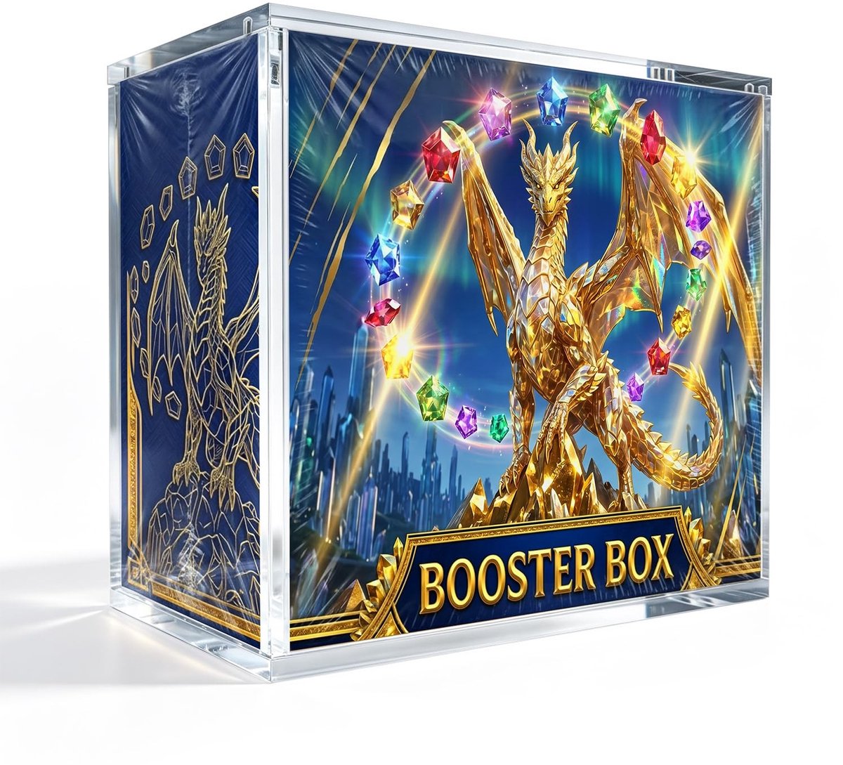 Solidchoice - Beschermende Magnetische Acryl Case voor TCG Booster Boxen