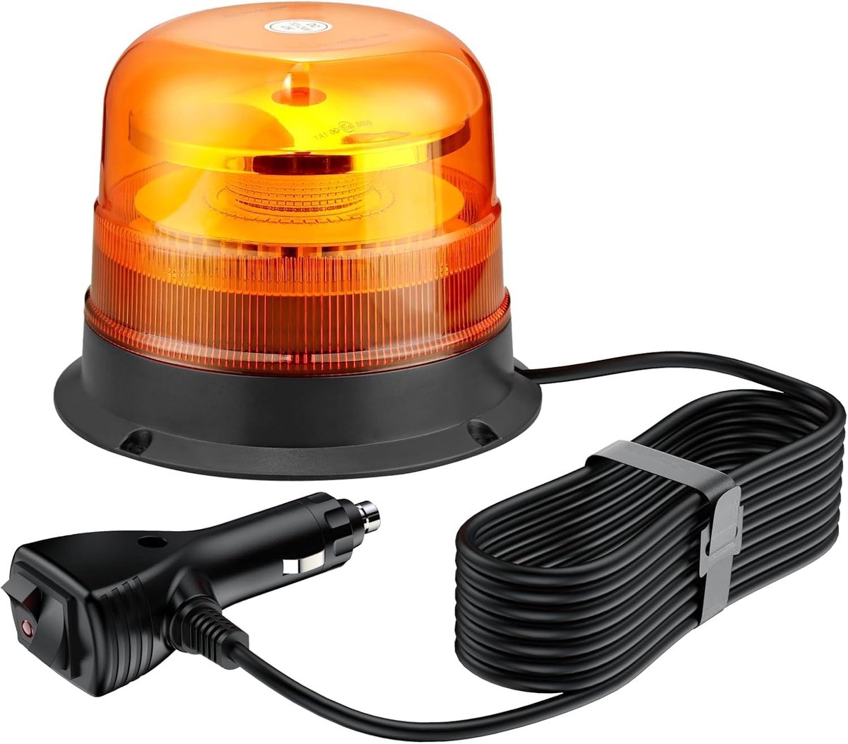 PROZOR 24 LED Emergency Warning Flashing Light with E-Mak, 7 Flashing Modes, 24 W, 12 V/24 V, Waterproof, Double - ShopVlot