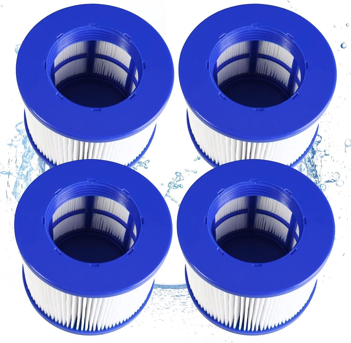 Infinite Spa Inflatable Spa Filter Cartridge for Clever Spa 75 x 100 mm Height 75 mm Pool Filter Cartridge Spa for - ShopVlot