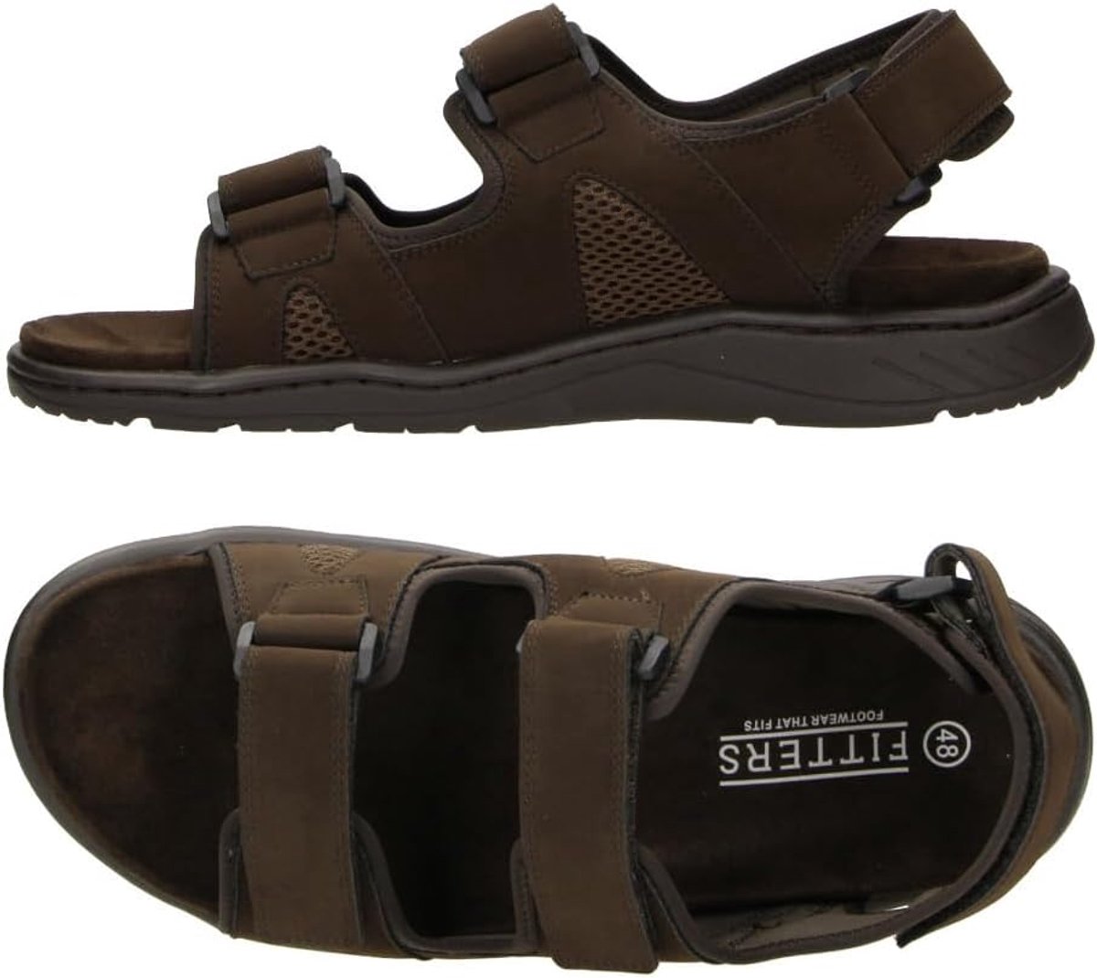 Fitters FRITZ Men's Sandals, Modern Plus Size Sandals, Comfortable Sandals, Large Men's Shoes/Men's Shoes, Plus Sizes - ShopVlot