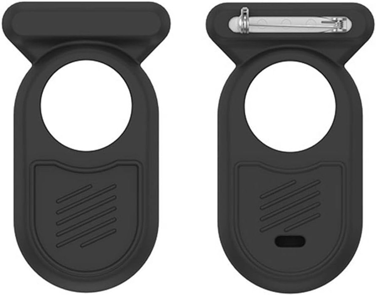 Protective Case for Galaxy SmartTag2 with Hidden Safety Pin: AIYAAIYA Non-Slip Silicone Case Compatible with Samsung - ShopVlot
