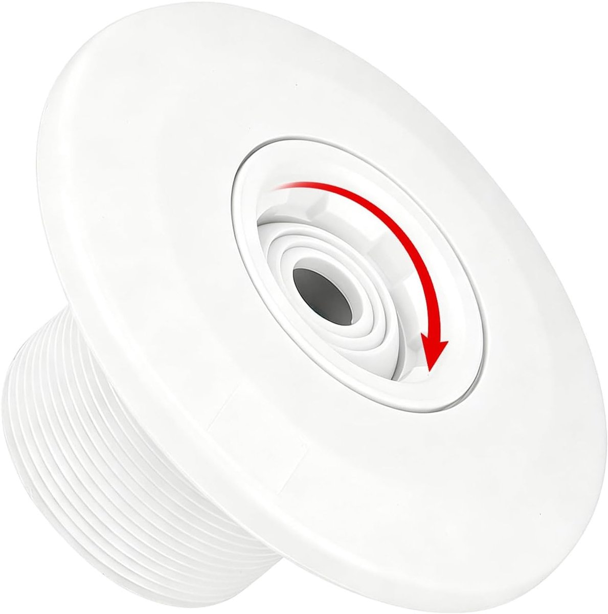 Zwembad Jet Nozzle 360 Graden Rotatie - Witte Wanduitlaat - Massage Nozzle - Verbeterde Watercirculatie - ShopVlot