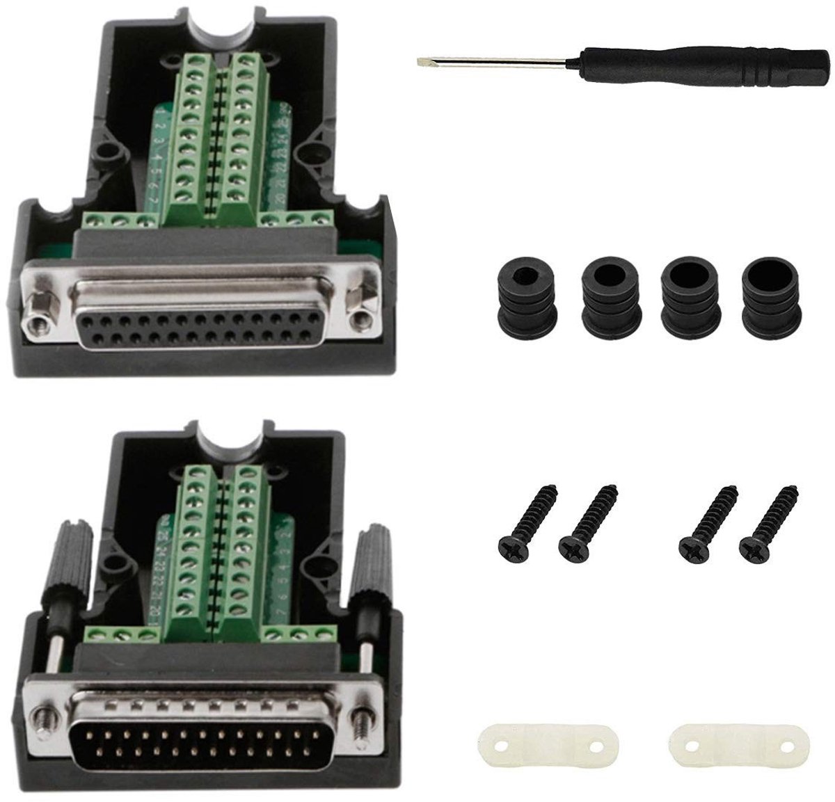 Solidchoice - DB25 D-SUB Connector Set voor DIY Projecten