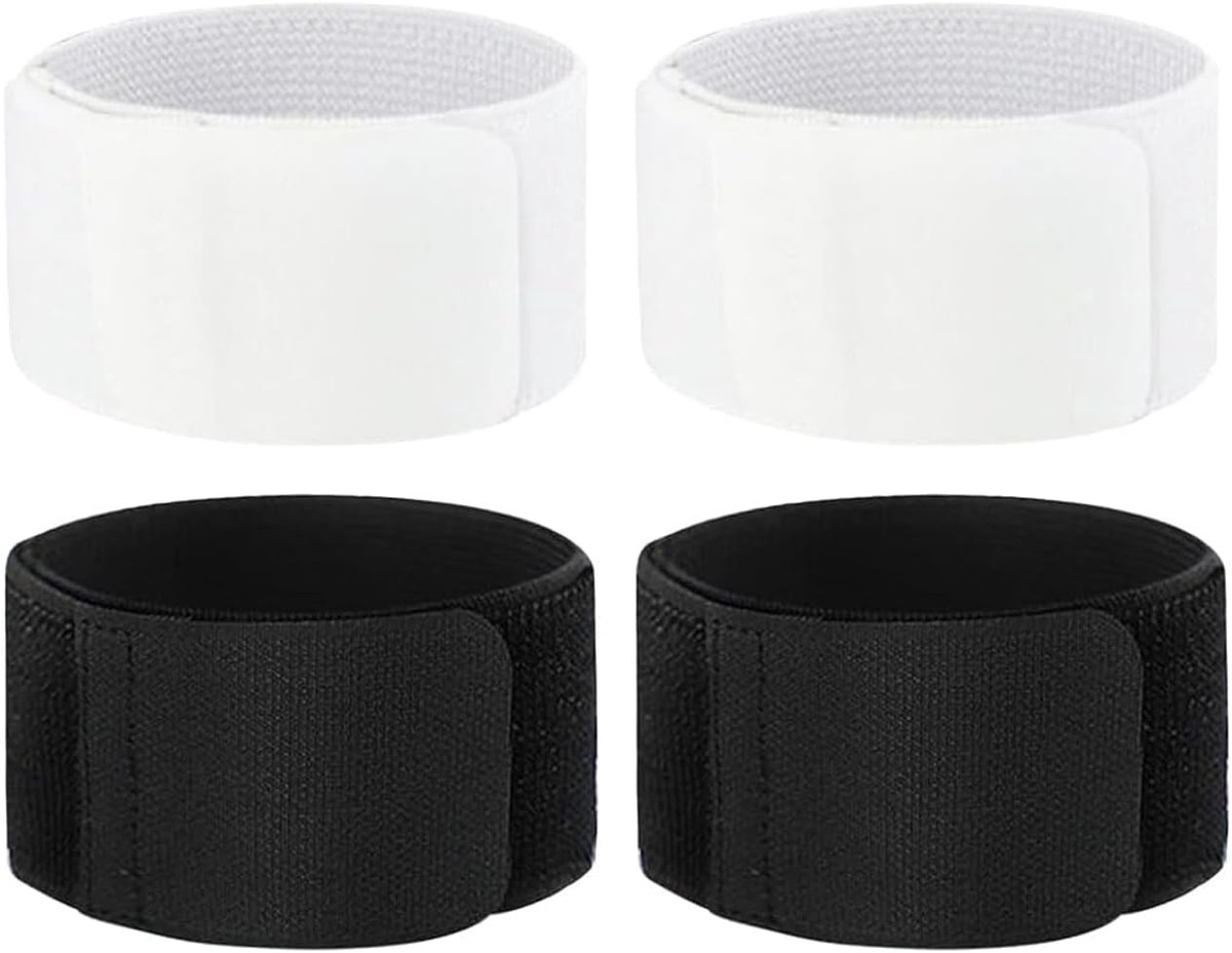 Scheenbeschermershouders - Set van 4 - Elastisch nylon - Voor optimale steun en ventilatie - ShopVlot