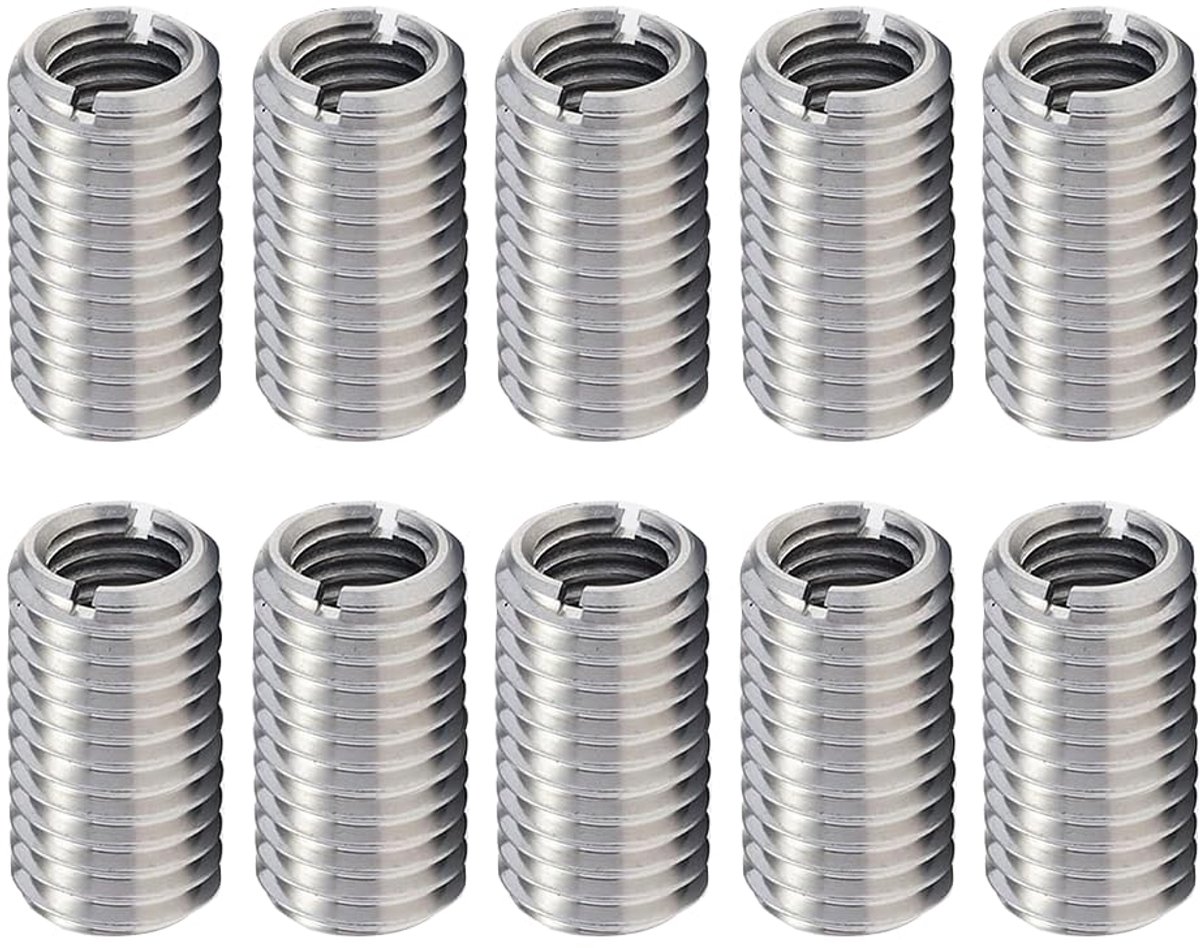 Draadinvoegen M6 op M8 x 15 mm - Roestvrij staal - Precisie conversie - Ideaal voor meubelprojecten - ShopVlot