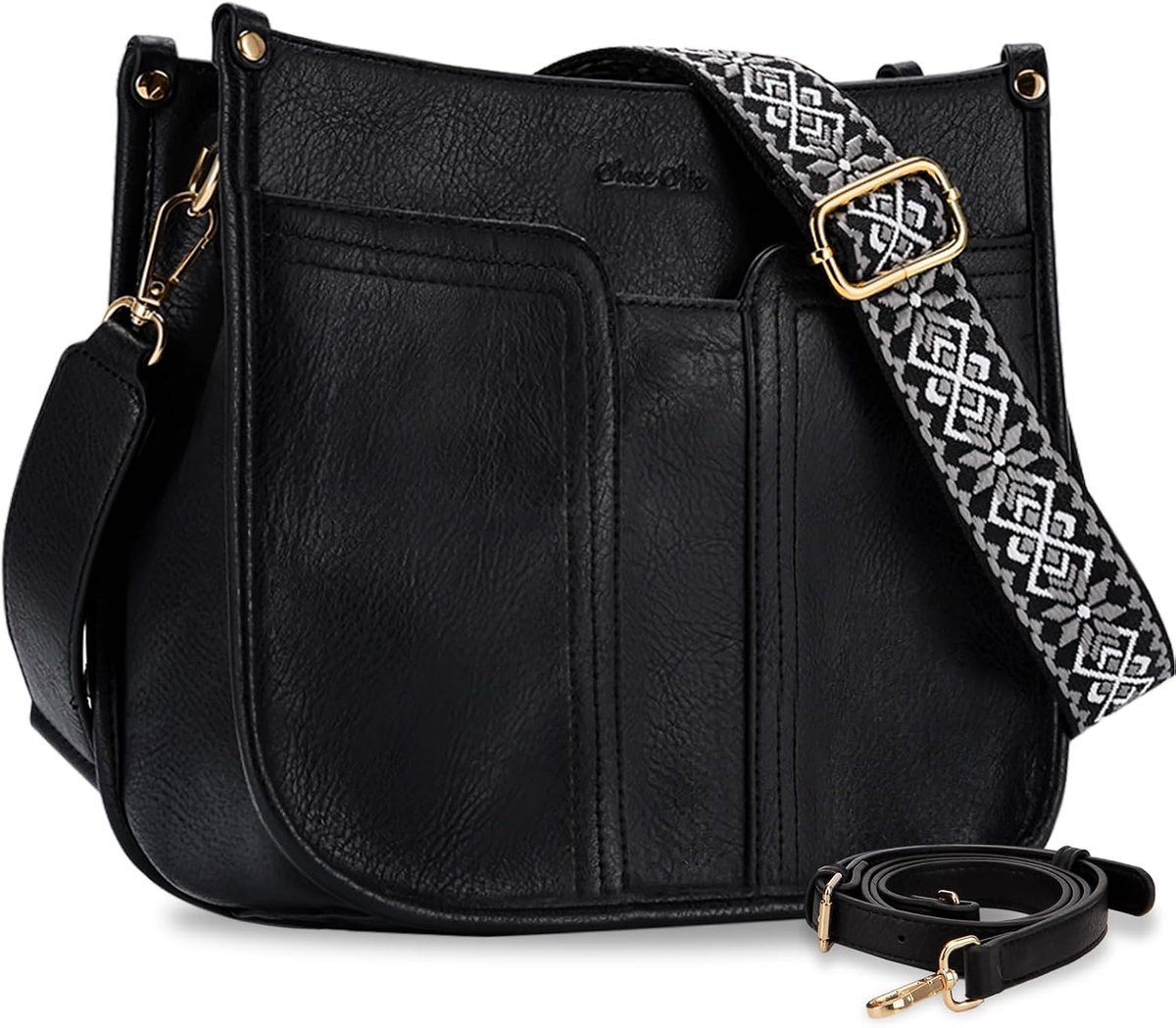 Schoudertas dames - vegan leren handtas - hobo stijl - perfect voor reizen - ShopVlot