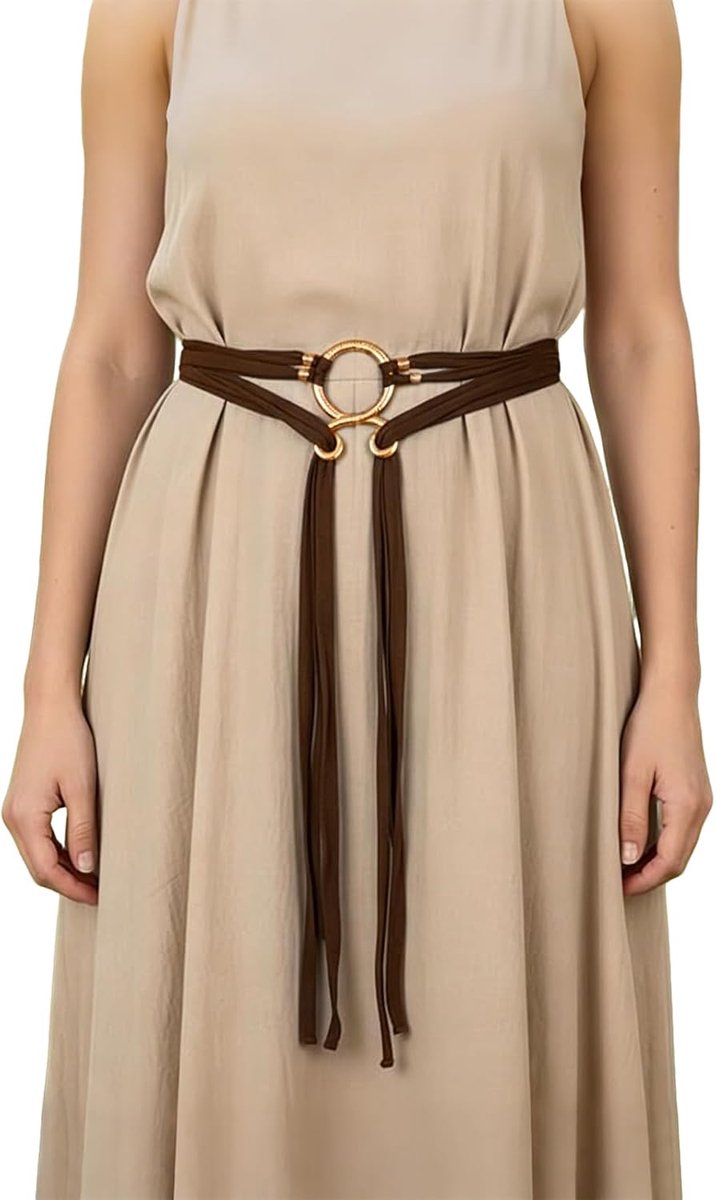 Middeleeuwse riem voor vrouwen 103 cm - verstelbaar - vintage stijl - perfect voor cosplay - ShopVlot
