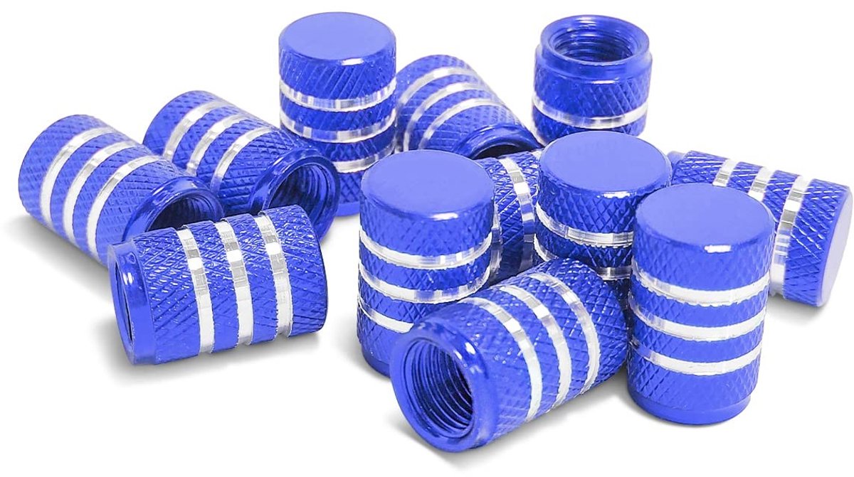 Solidchoice - Aluminium Ventieldoppen Set van 12 voor Auto's en Motoren