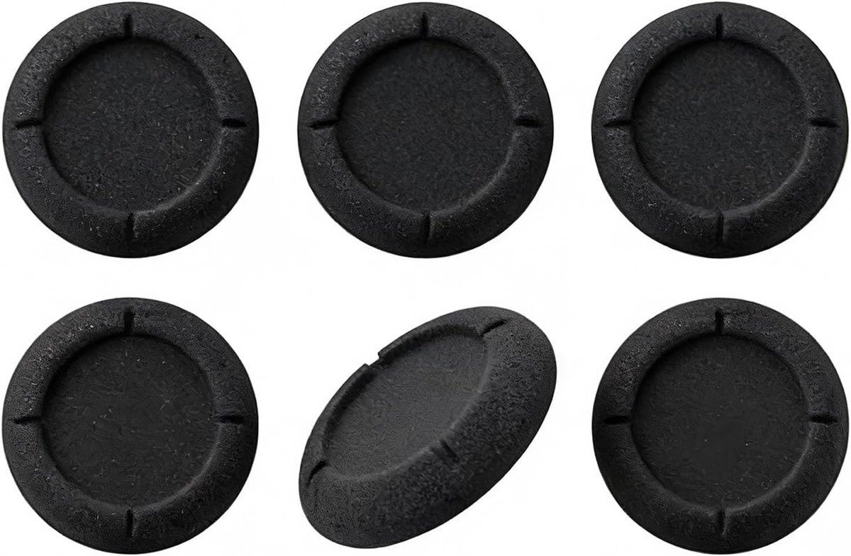 Joystick-doppen 6 stuks - siliconen - antislip - verbeterde grip voor controllers - ShopVlot