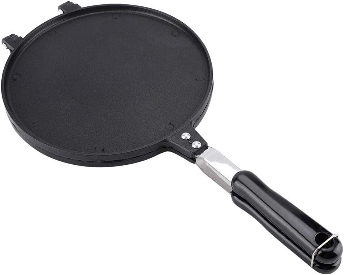 Wafelijzer voor ijshoorntjes - dubbelzijdig - non-stick - maak snel heerlijke ijshoorntjes - ShopVlot