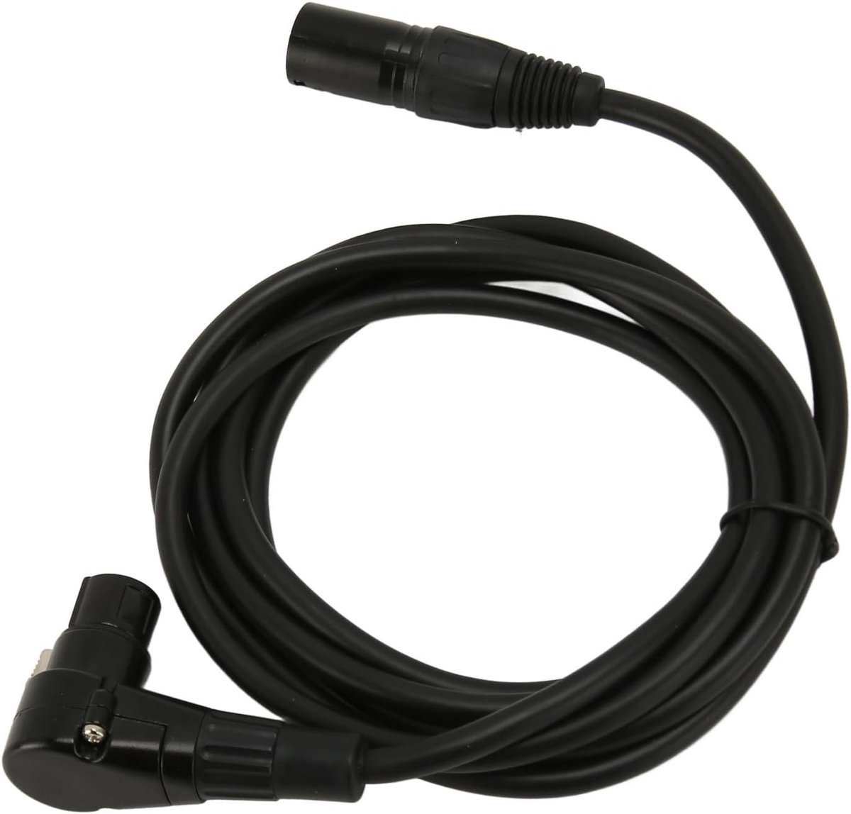 XLR naar Male naar Female Microfoonkabels - Elbow Hoek 2M - Geschikt voor Mengpanelen en Geluidsapparatuur - ShopVlot