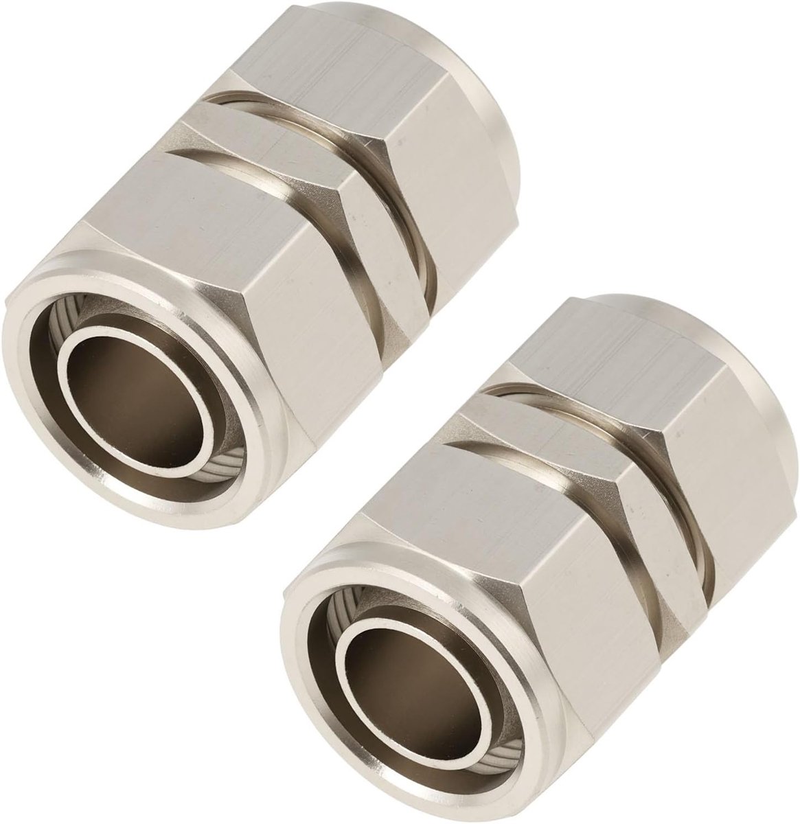 Set of 2 hose fittings for underfloor heating, 16 x 16 mm, suitable for PEX PERT pipes - ShopVlot