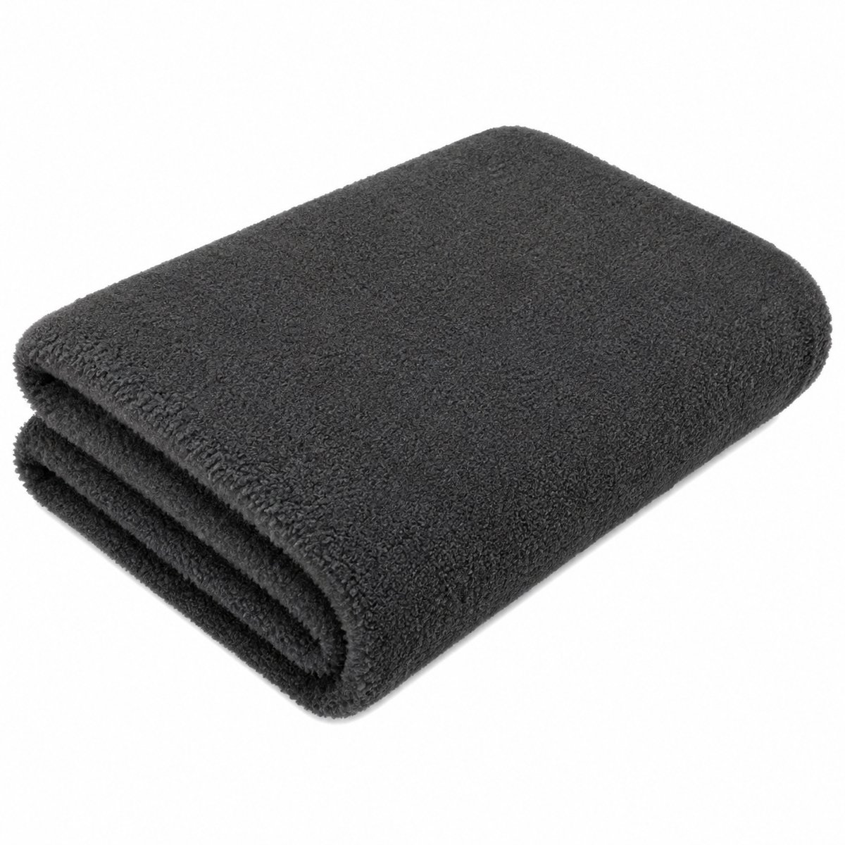 Vetbed op Maat 120 x 120 cm - Premium Effen Antraciet - 28 mm