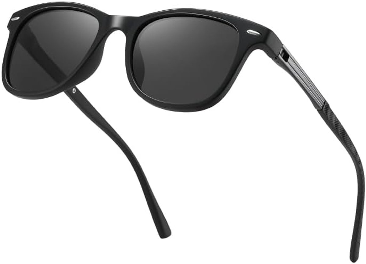 kimorn Polarised sunglasses for men and women, stylish rectangular glasses, vintage glasses - ShopVlot