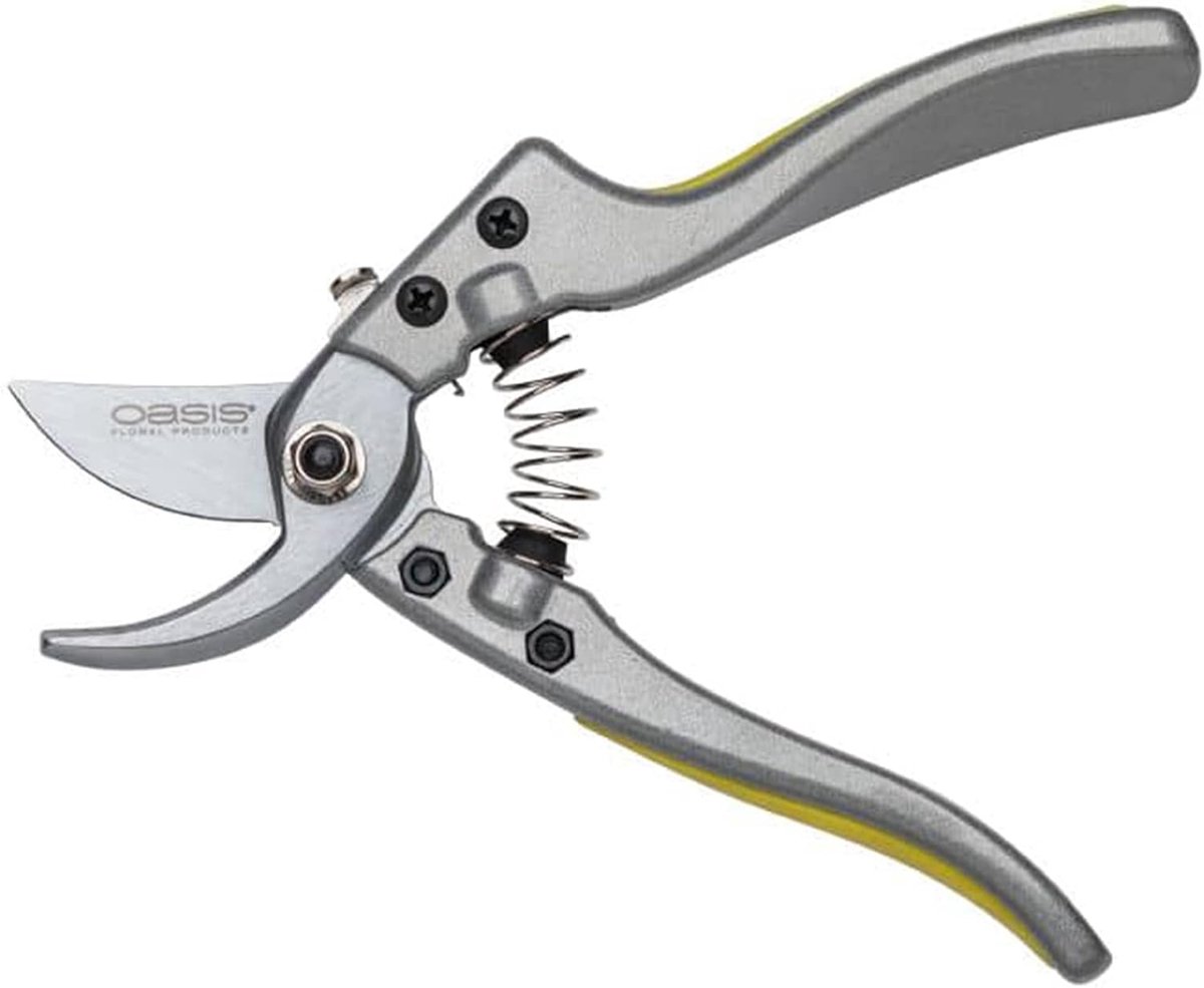 OASIS Pruning Shears, Professional Secateurs, Florist Scissors, Flower Scissors, Rose Scissors - ShopVlot