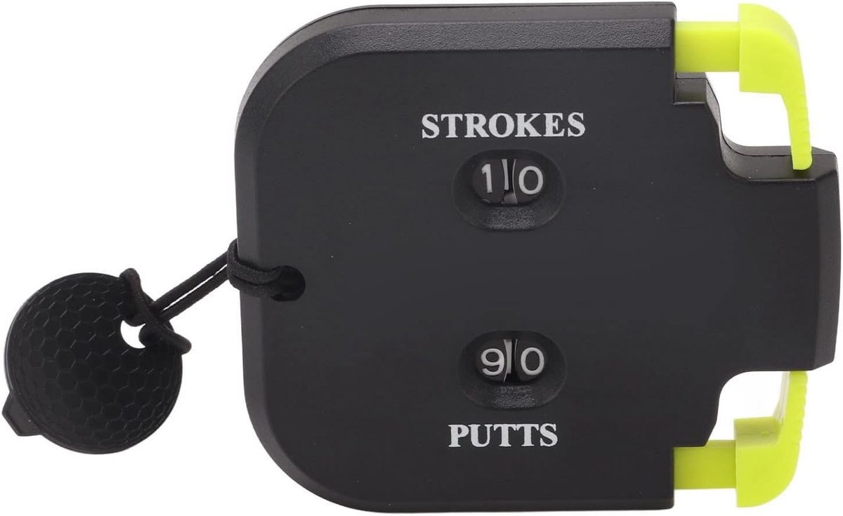 Digitale Score Teller voor 2 Spelers, Mechanische Wave Rate Counter met Extra Nulfunctie, Ideaal voor Sport en Spellen, Zwart en Groen