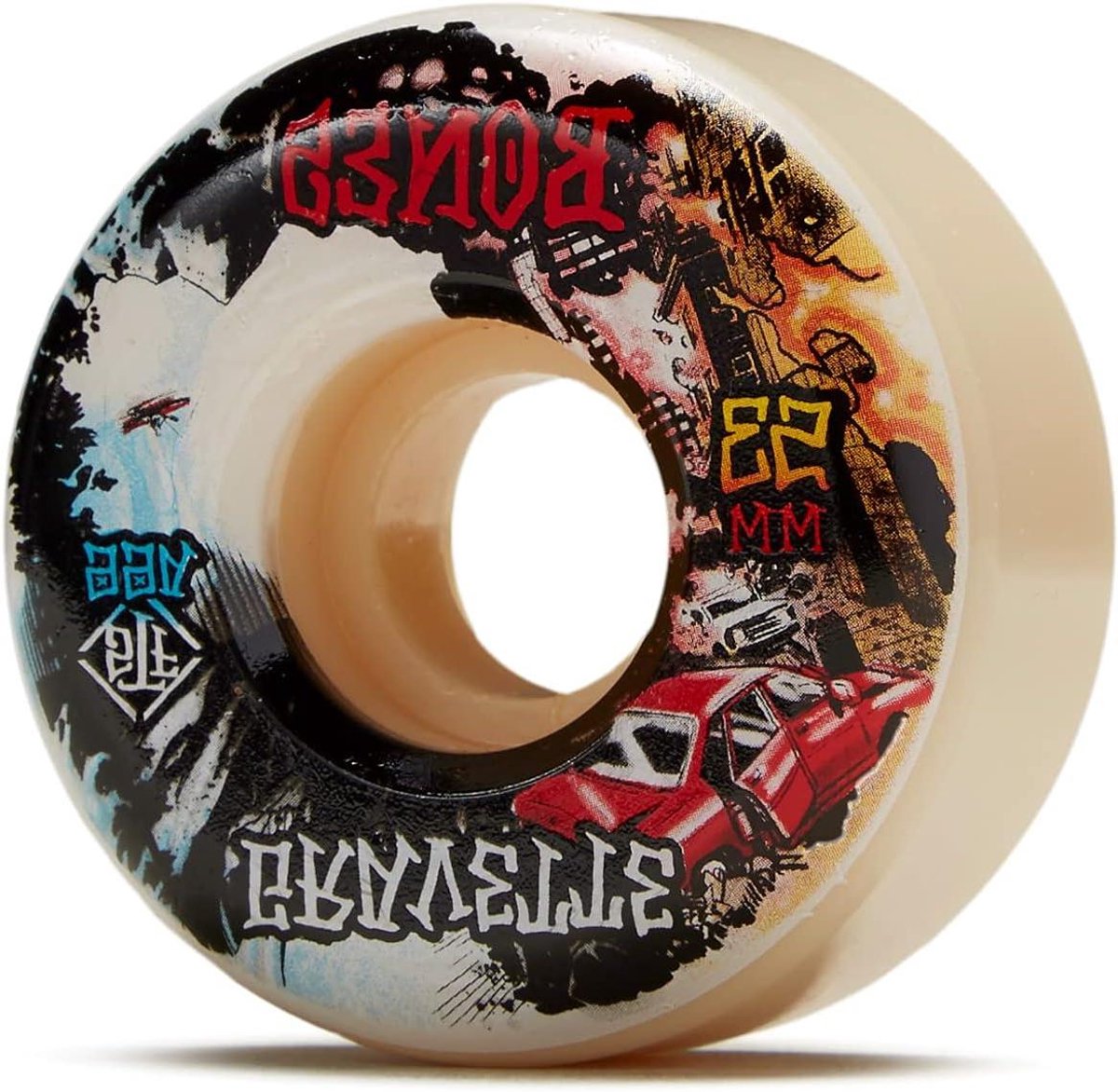 Skateboard Wielen Onderdelen Set Straat Skate Duurzaam Urethaan 53 mm