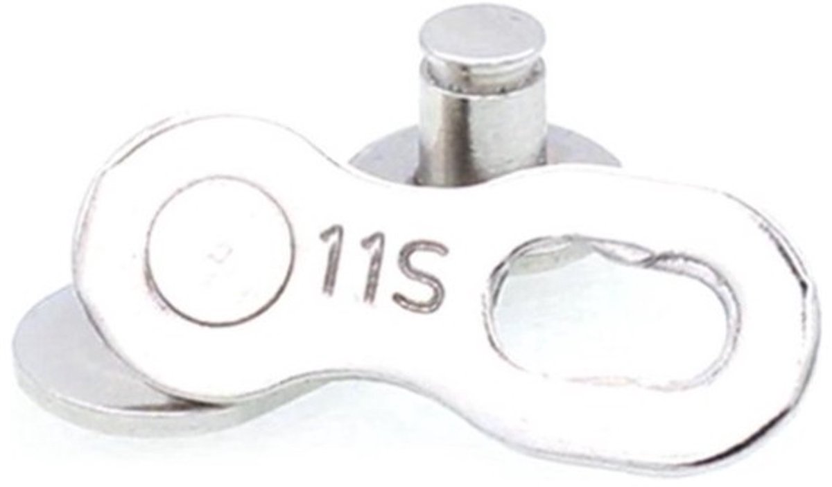 Herbruikbare Missing Chain Link - 11 Speed Smart link - Quick link Kettingschakel - voor KMC / Shimano / Sram Zilver